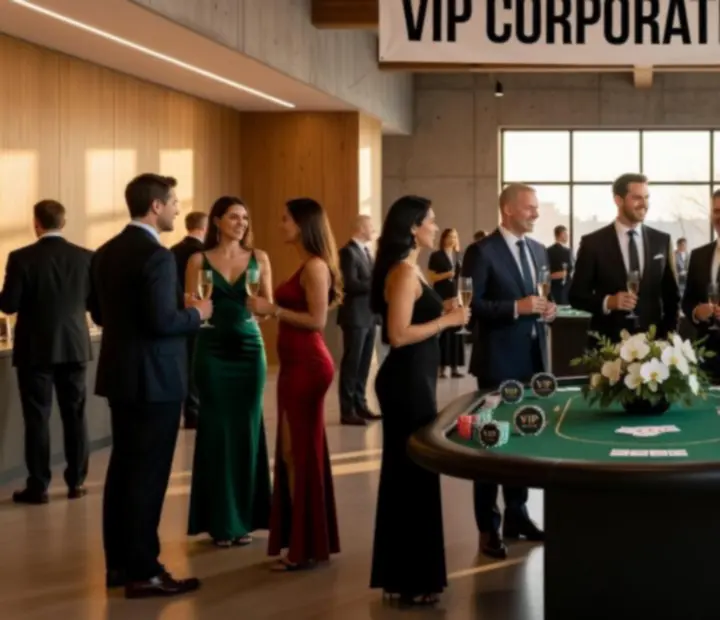 Elegantní VIP firemní večírek v moderním loftovém prostředí